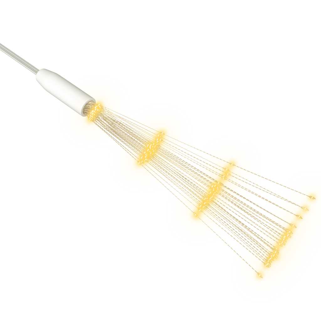 Feuerwerkslicht Weihnachtsdeko Warmweiß 20 cm 140 LEDs
