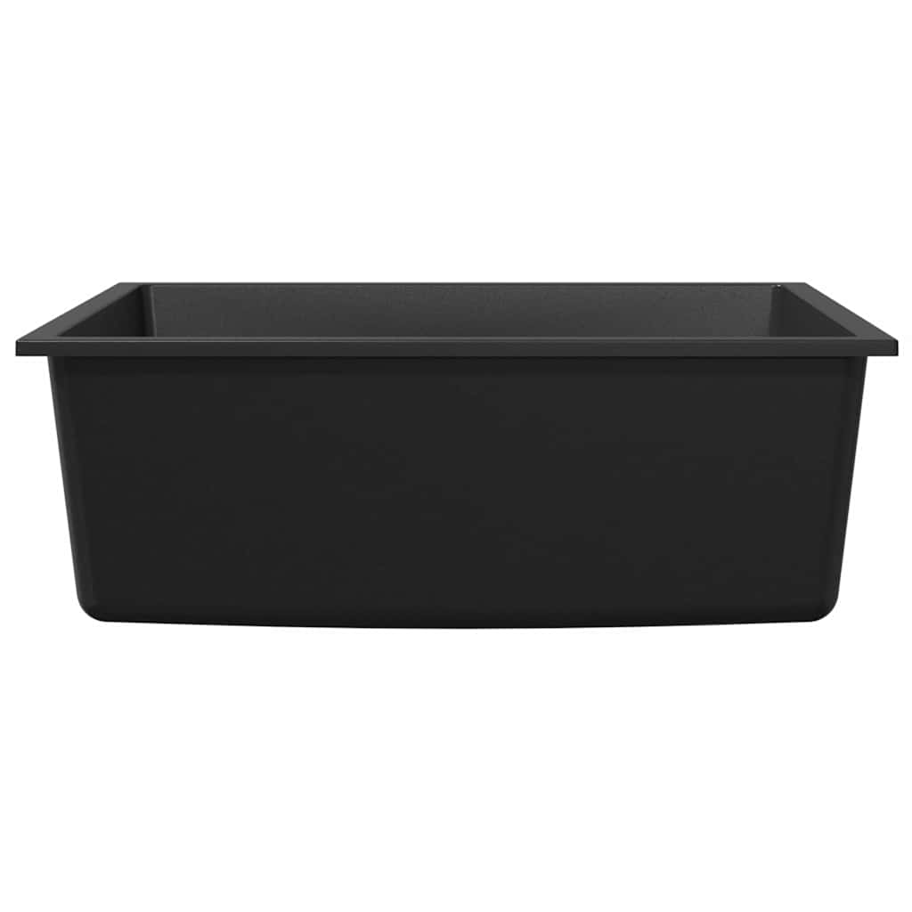 Küchenspüle Schwarz 54 x 44 x 20 cm Granit