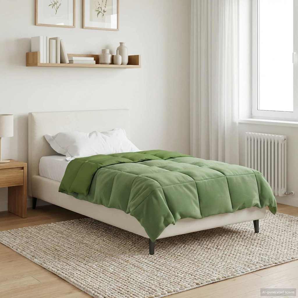 Sommerdecke Gesteppt Anthrazit 135 x 200 cm Mikrofaser
