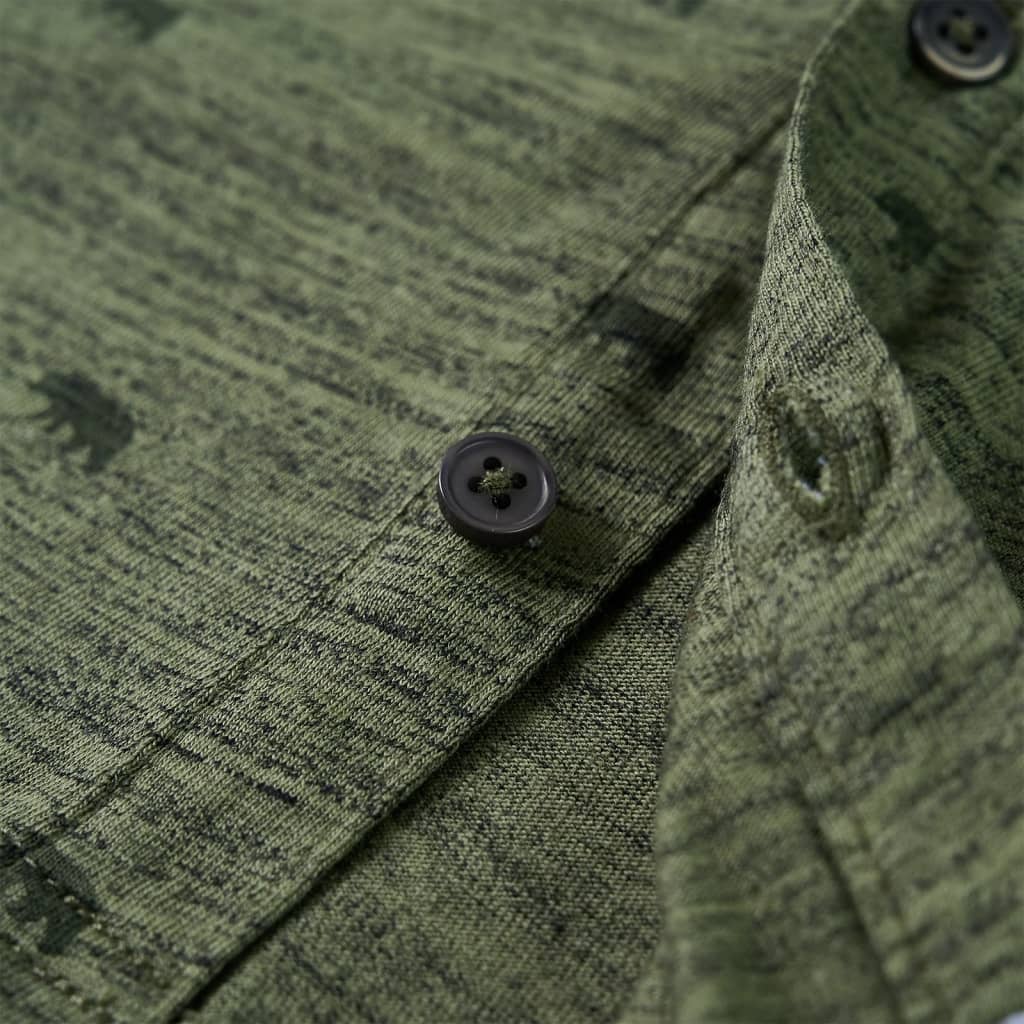 Kinderhemd Khaki Melange 104