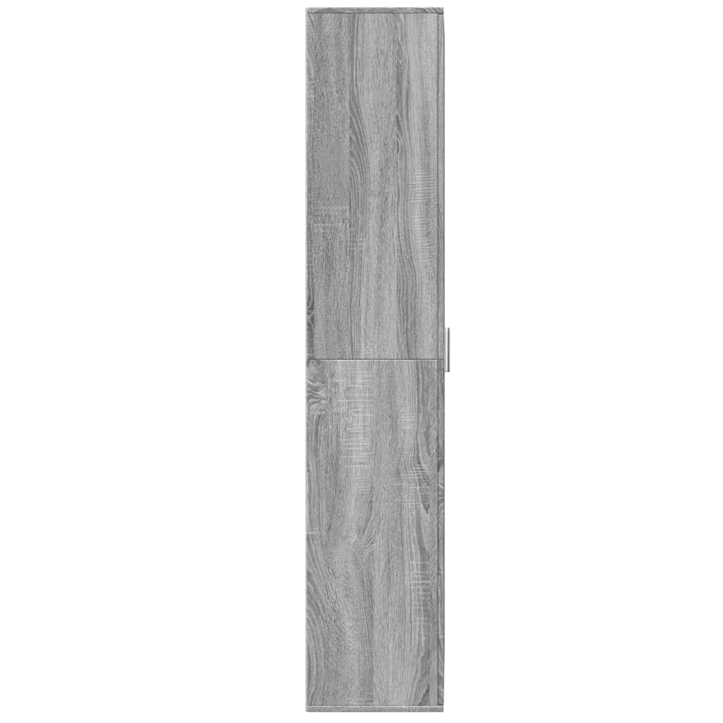 Highboard Weiß 70x35x180 cm Holzwerkstoff