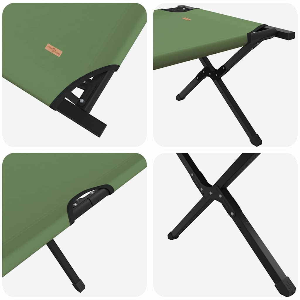 Klapp Schlafbett fürs Camping Blau 193 x 69 x 45 cm