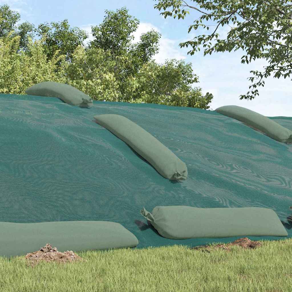 Siloabdeckung Grün 6 x 5 m HDPE
