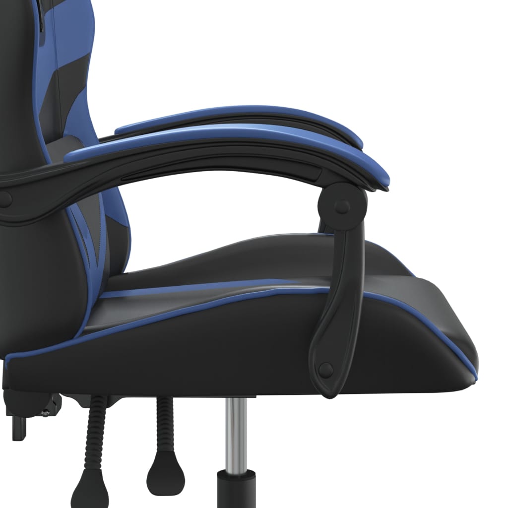 Gaming-Stuhl Drehbar Schwarz und Rot Kunstleder