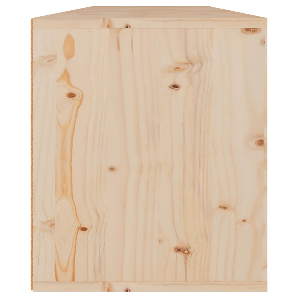 Wandschrank 60x30x35 cm Massivholz Kiefer