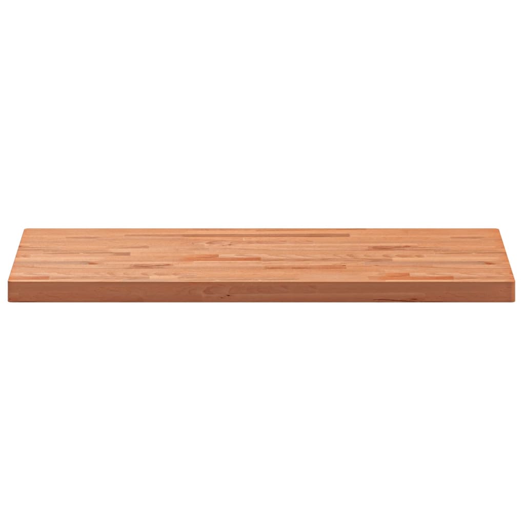 Waschtischplatte 80x40x1,5 cm Massivholz Buche