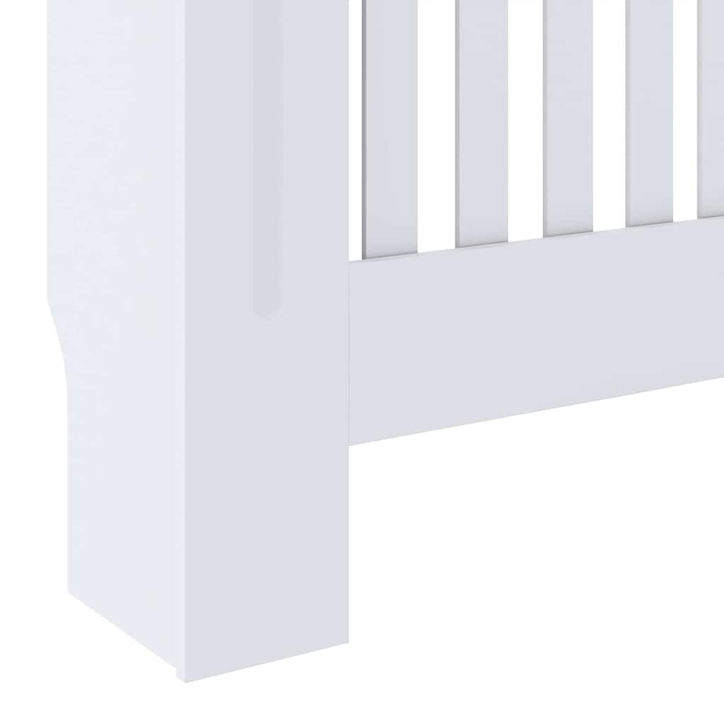 Holzwerkstoff Heizkörper-Abdeckung Heizkörperverkleidung 112 cm, weiß