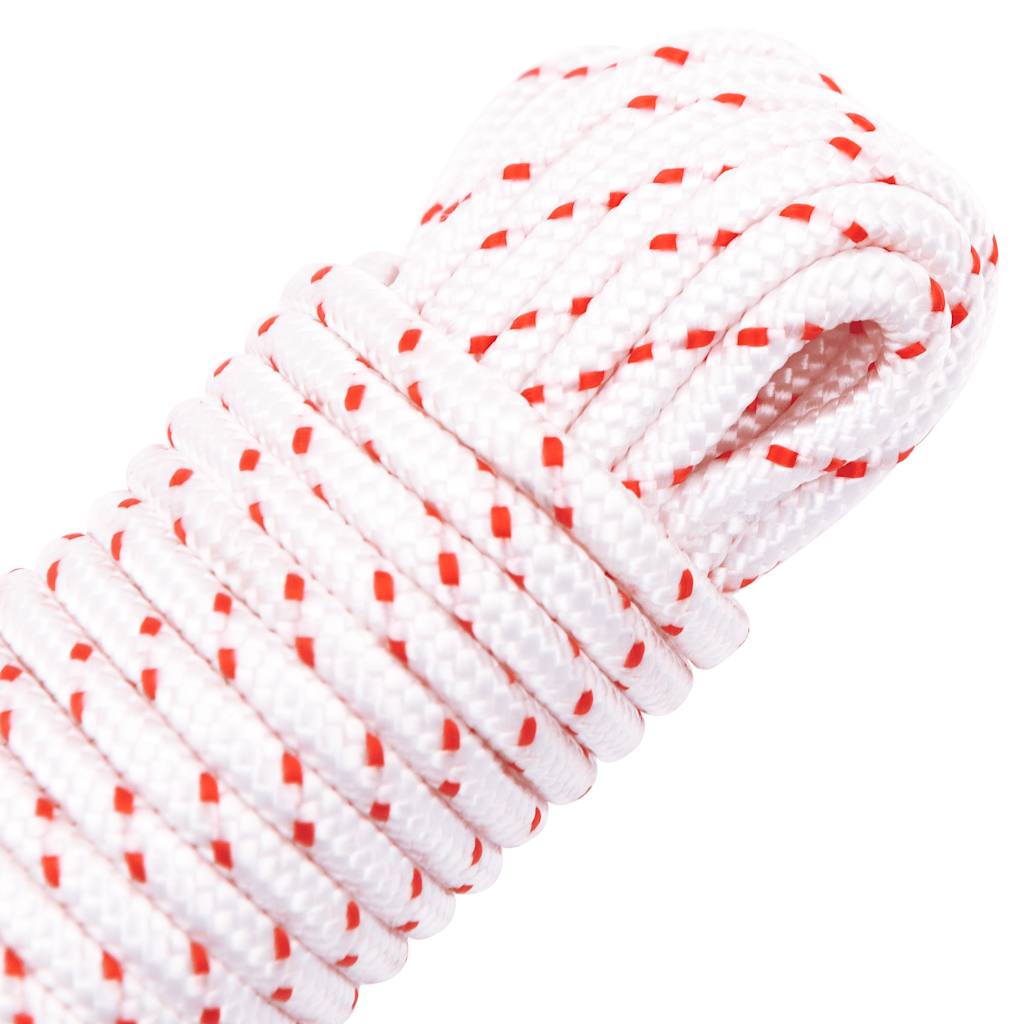 Starterseil Weiß und Rot Ø3 mm 10 m Nylon