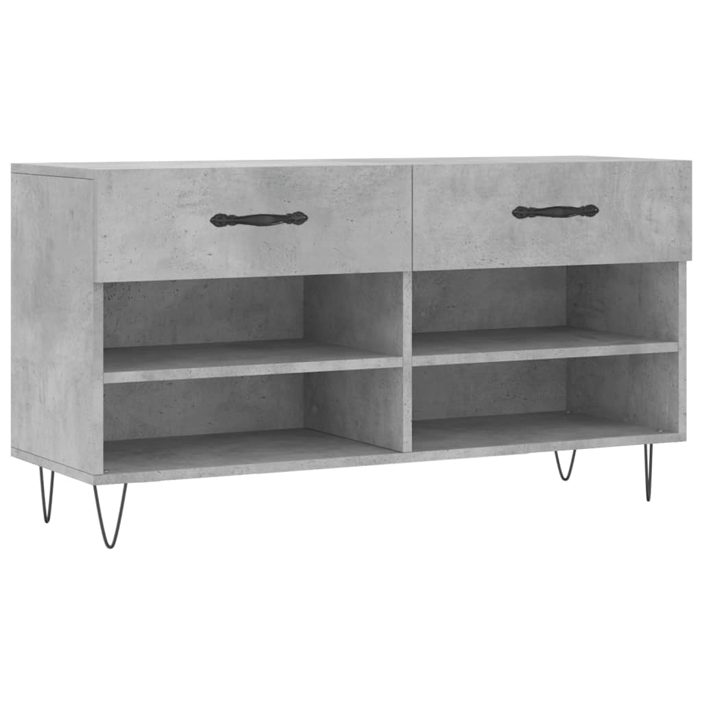 Schuhbank Weiß 102x35x55 cm Holzwerkstoff