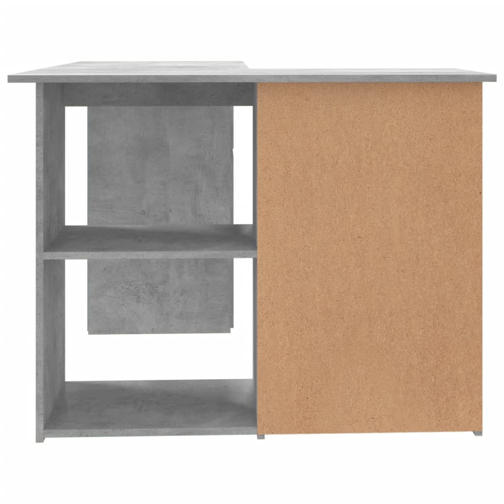 Eckschreibtisch Weiß 145x100x76 cm Holzwerkstoff