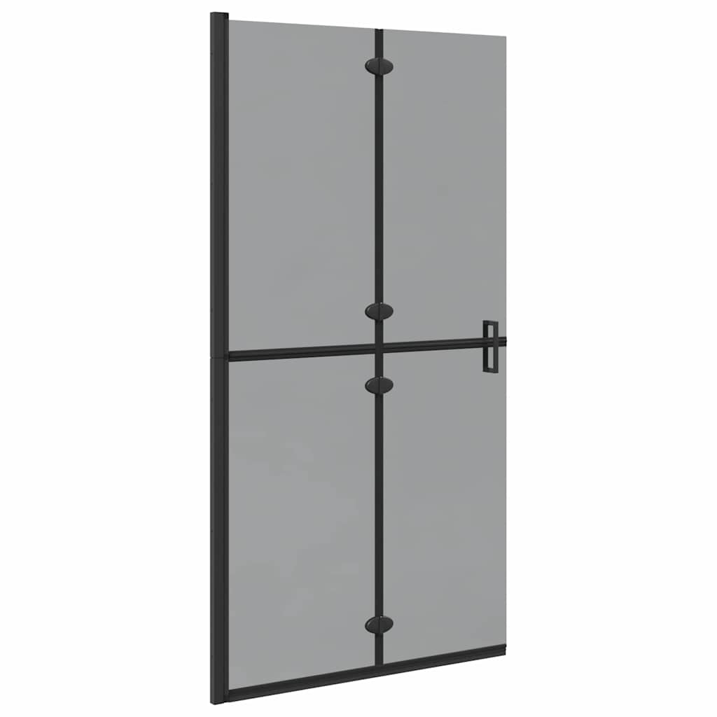 Faltbare begehbare Duschwand Transparentes ESG Glas 70x190 cm