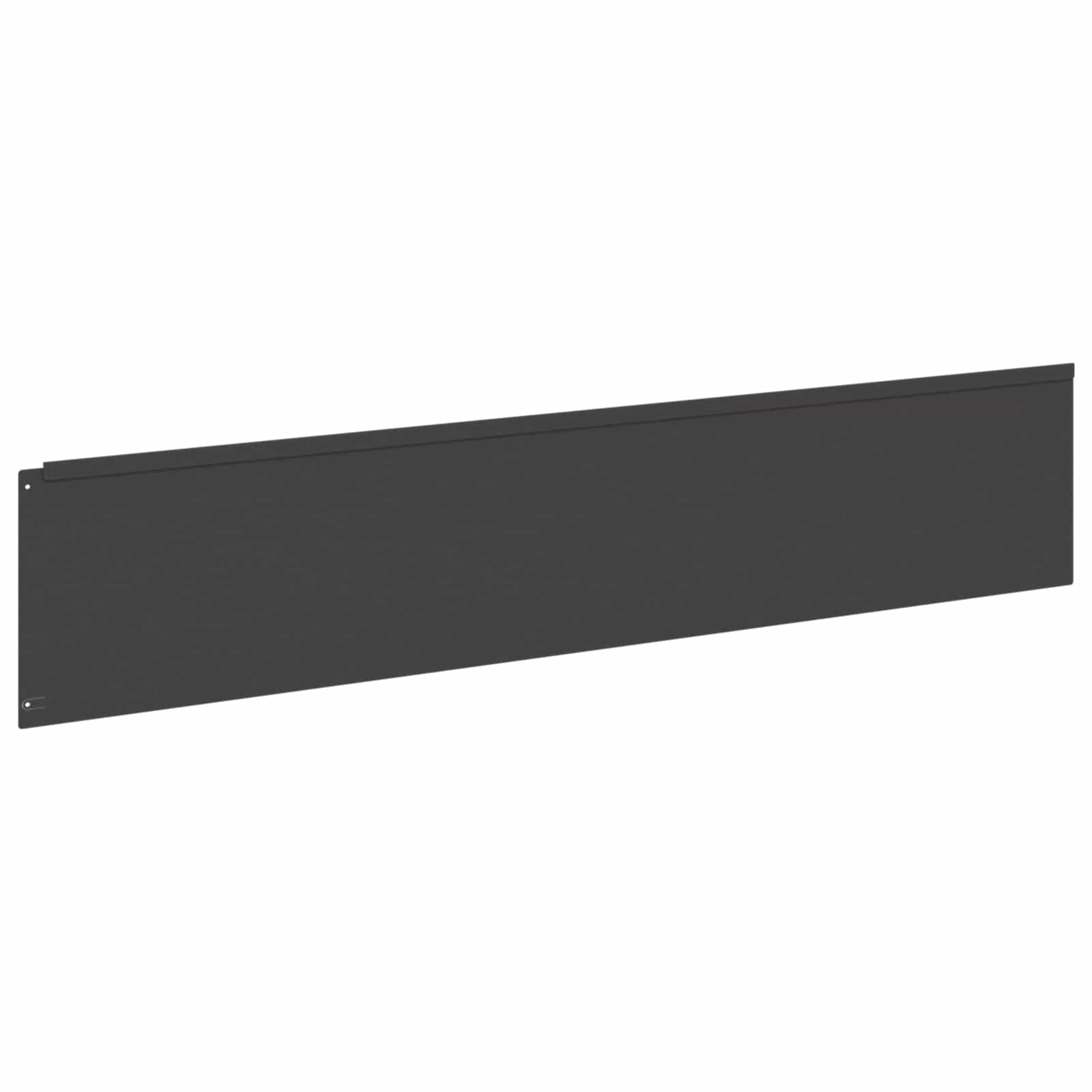 Raseneinfassung 10 pcs 100 x 12 cm Stahl Anthrazit