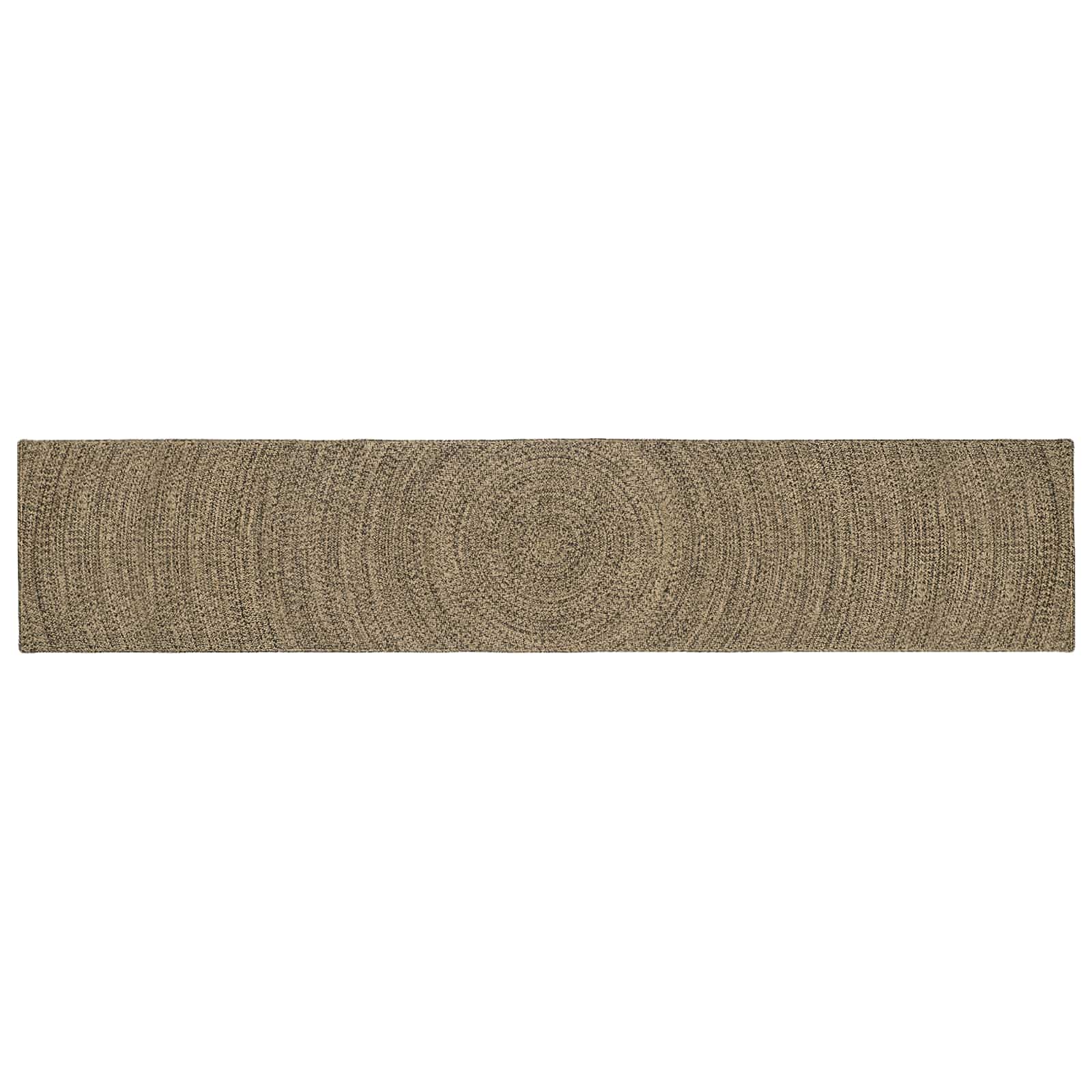 Bereichsteppiche Natürlich und Weiß 60 x 250 cm Jute