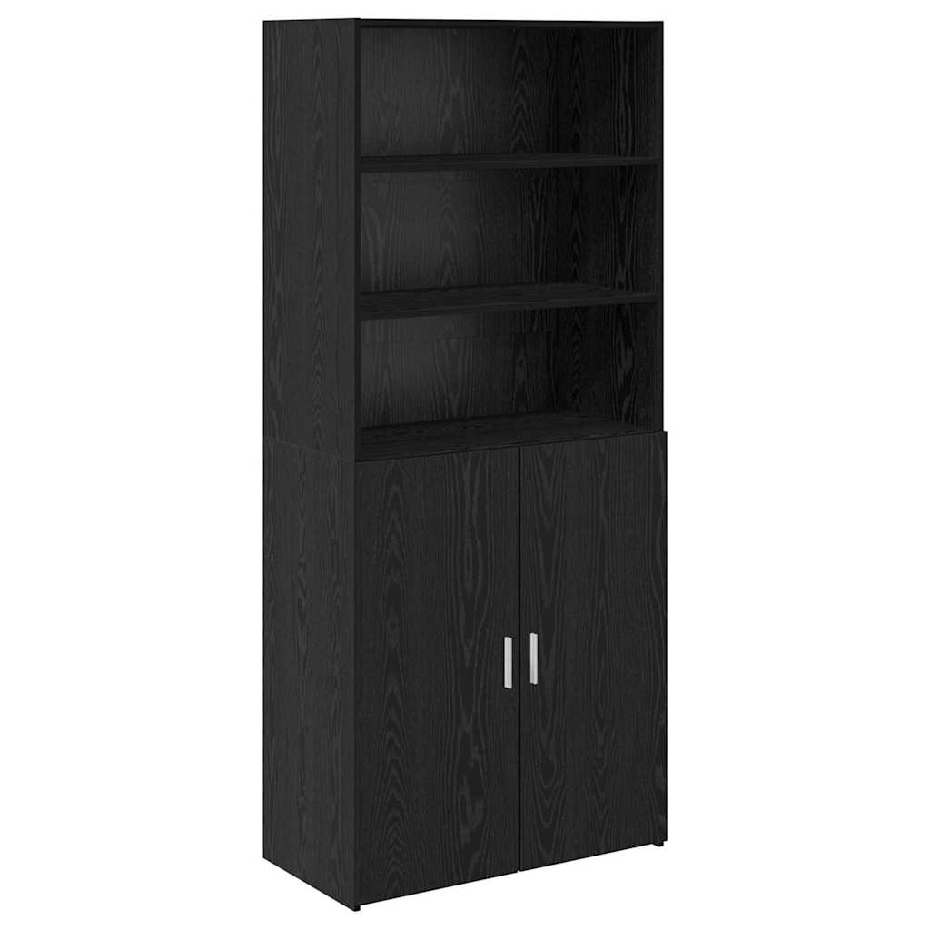 Highboard Altholz 80 x 42,5 x 185 cm Holzwerkstoff