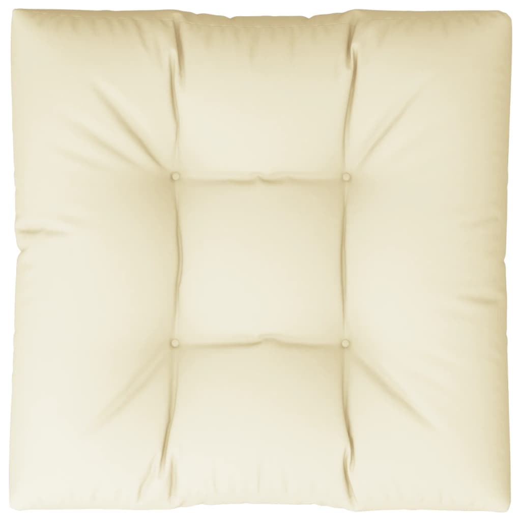 Palettenkissen Anthrazit 50x50x12 cm Stoff