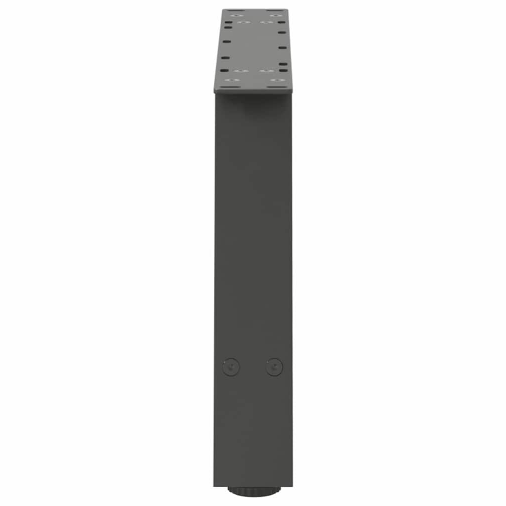 Couchtischbeine A-Form 2 Stk. 30x(30-31) cm Stahl
