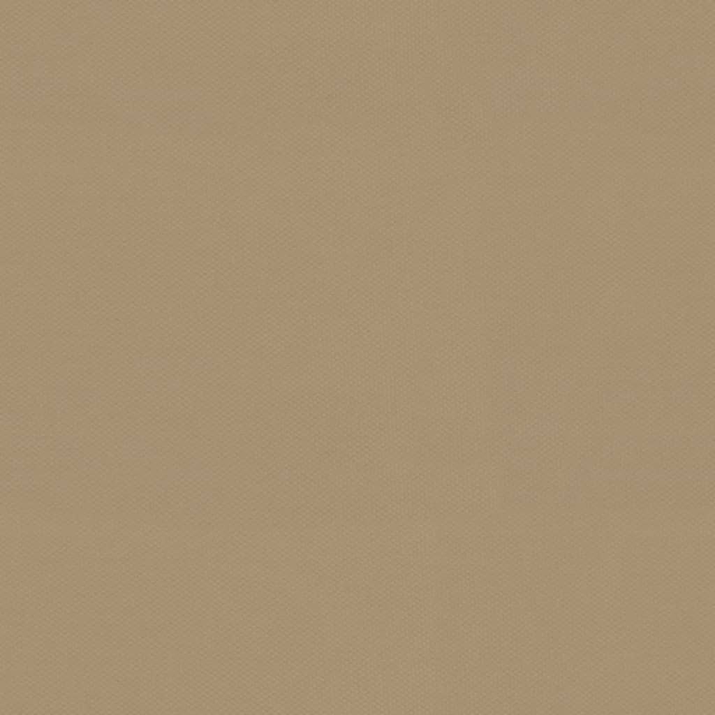 Pavillon mit Vorhängen Creme 3x3 m Stahl