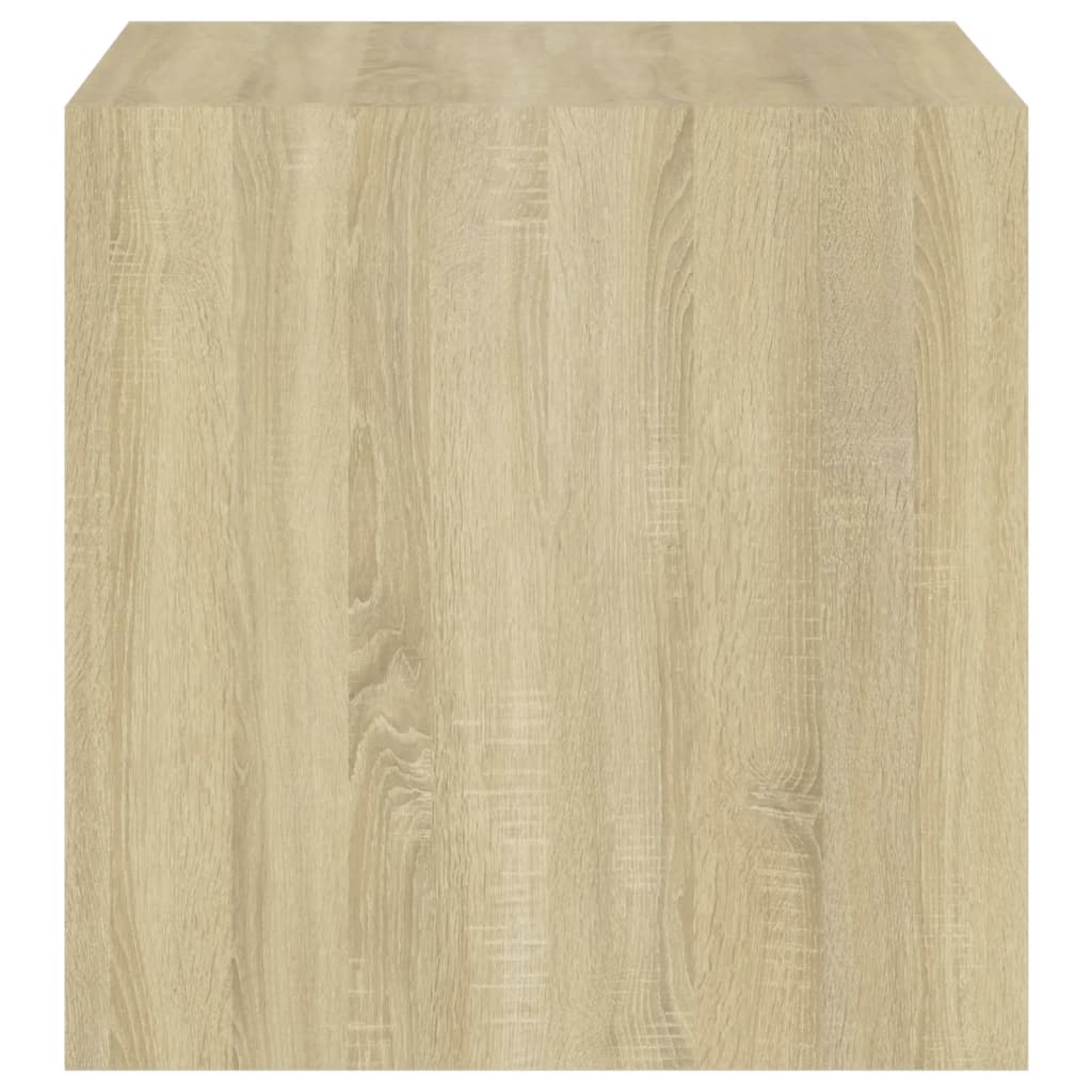Wandschränke 2 Stk. Weiß 37x37x37 cm Holzwerkstoff