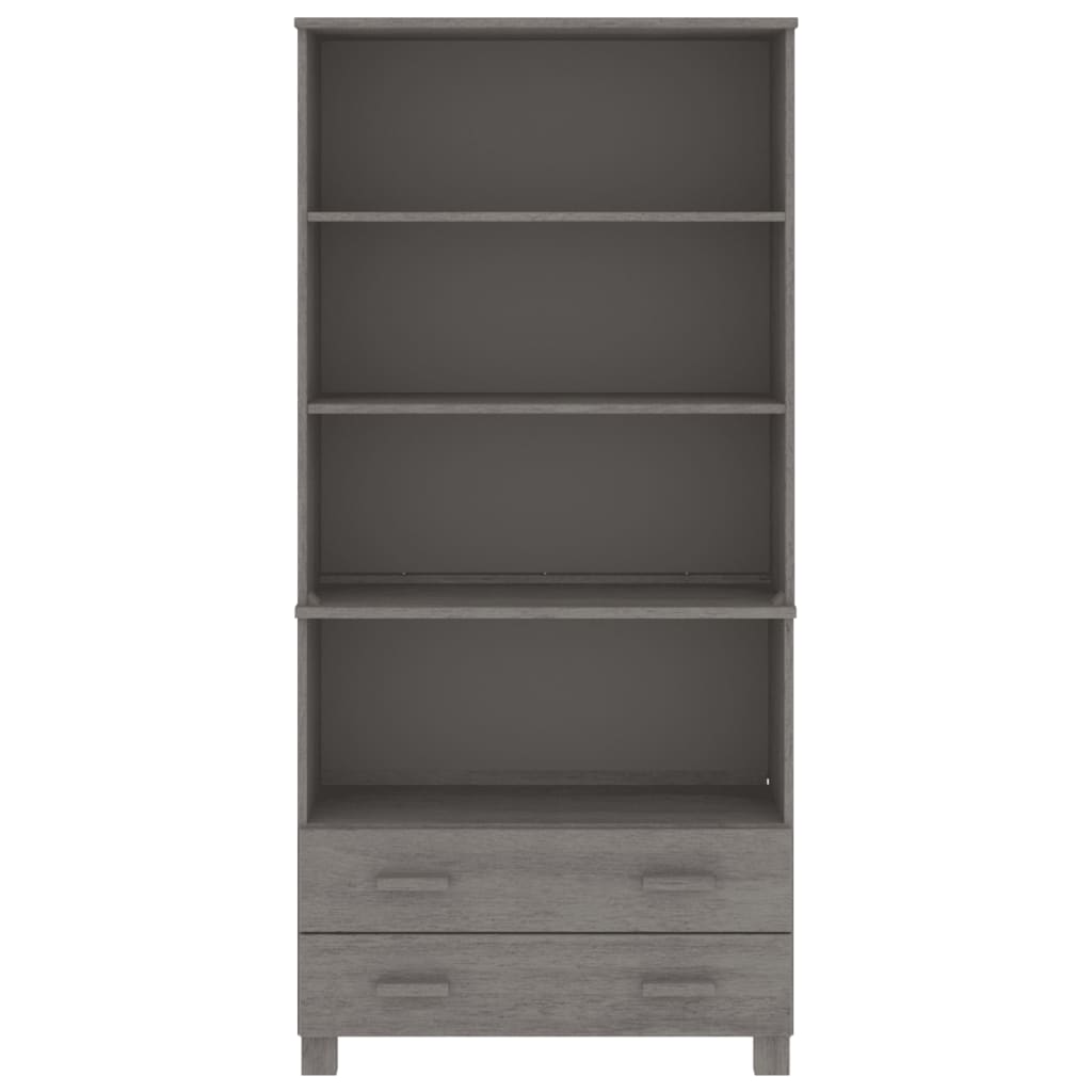 Highboard HAMAR Massivholz Kiefer Honigbraun