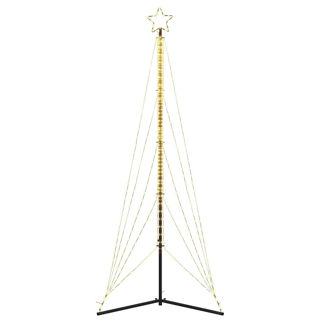 LED Weihnachtsbaum 363 LEDs Warmweiß 182 cm