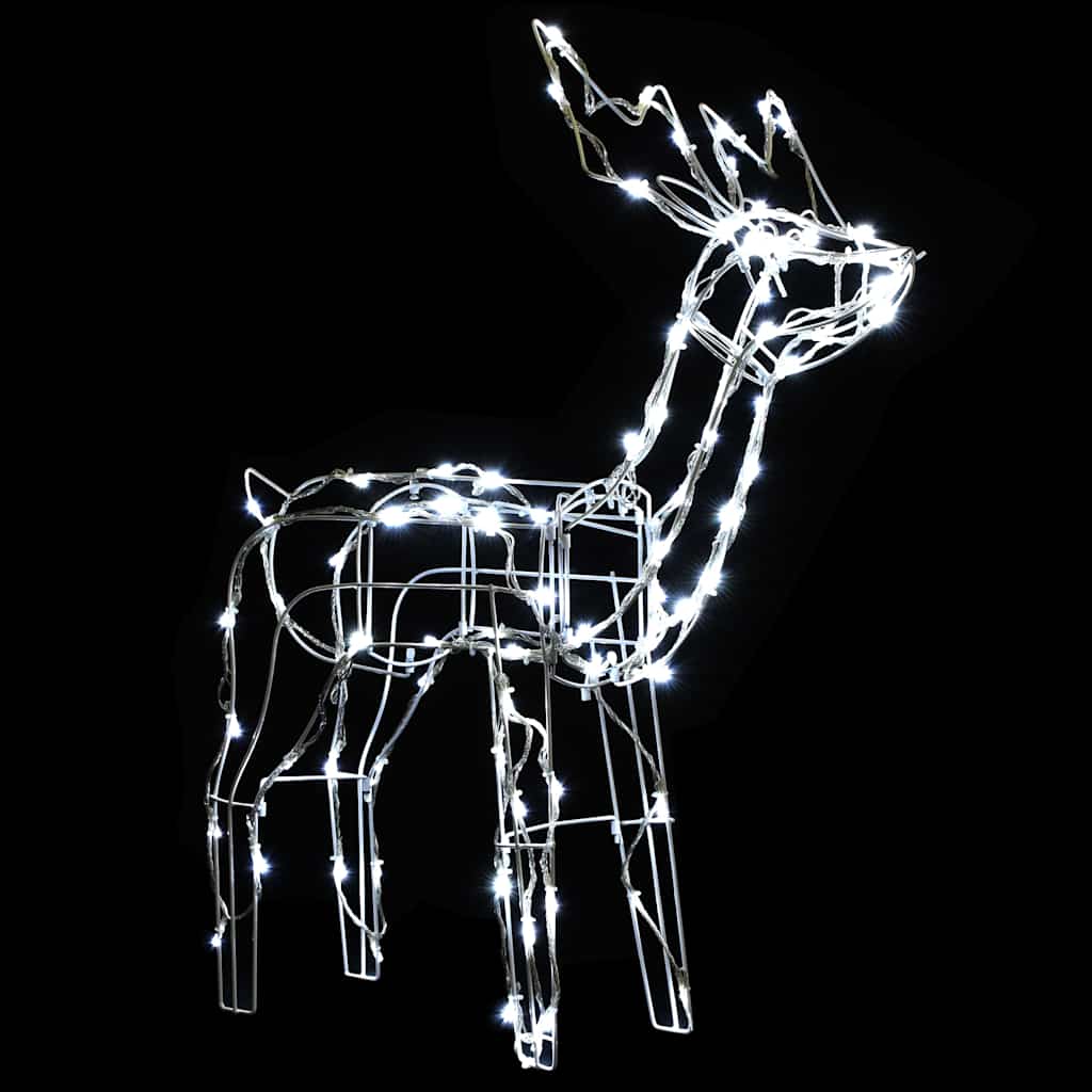 3-tlg. LED-Rentiere Set Weihnachtsdekoration 229 LEDs