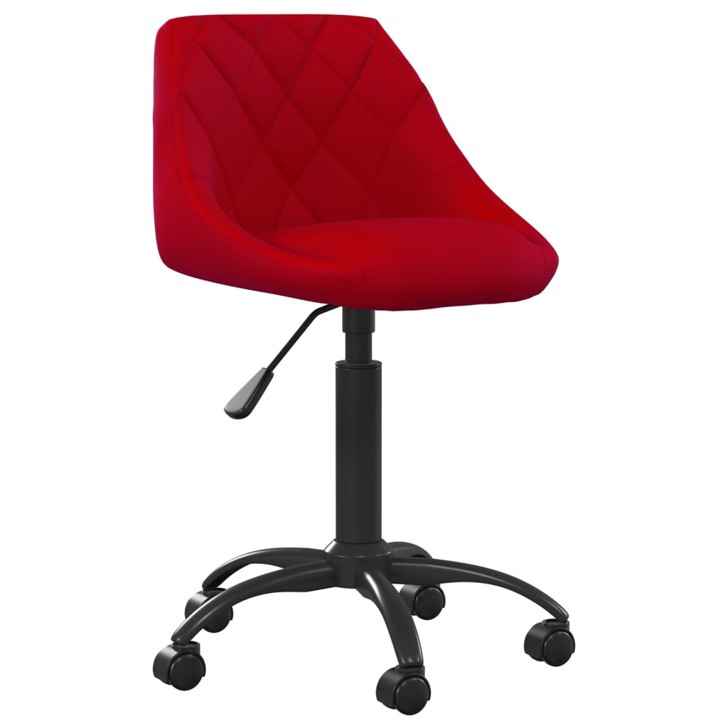 Bürostuhl Rosa Samt