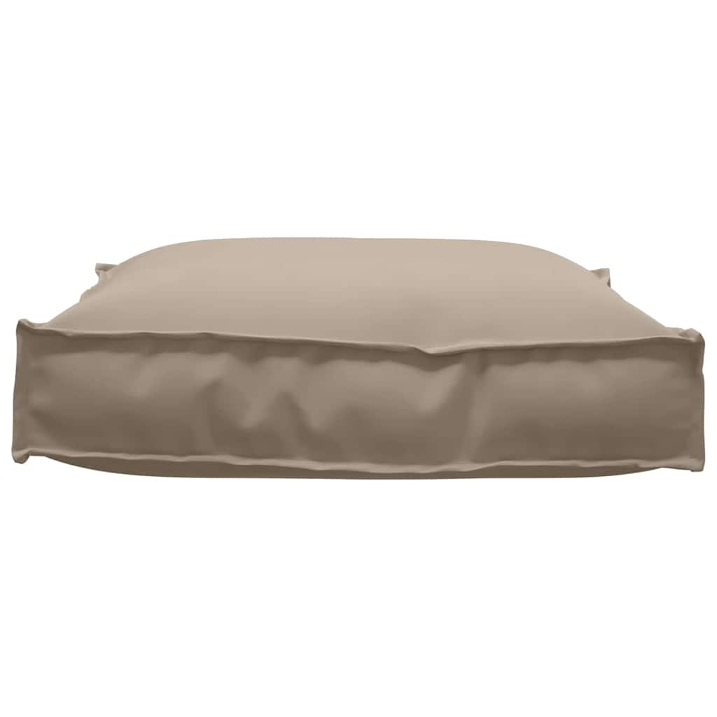 Kissen Anthrazit 70 x 70 x 12 cm Oxford-Stoff