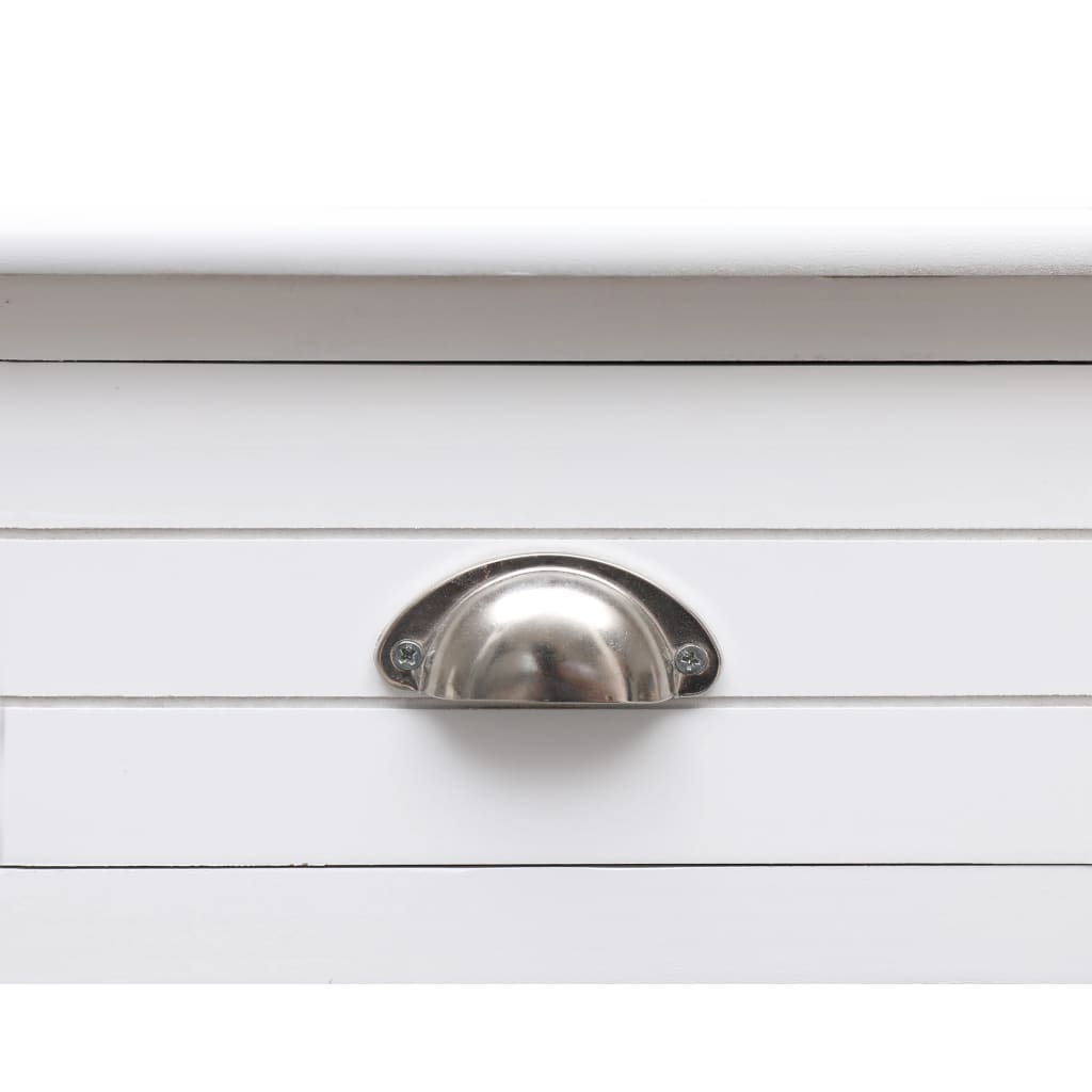 Schreibtisch Grau 110×45×76 cm Holz