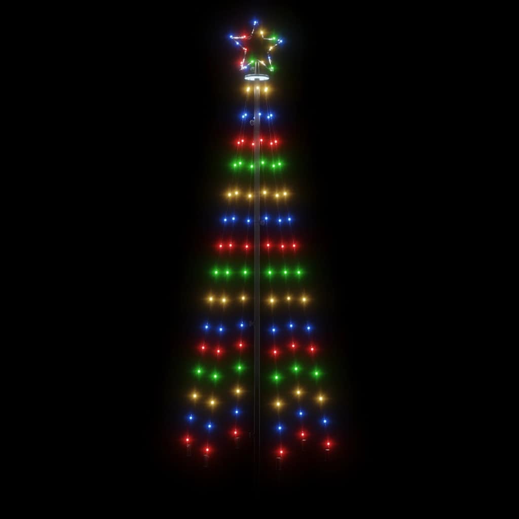 LED-Weihnachtsbaum Kegelform Warmweiß 108 LEDs 70x180 cm