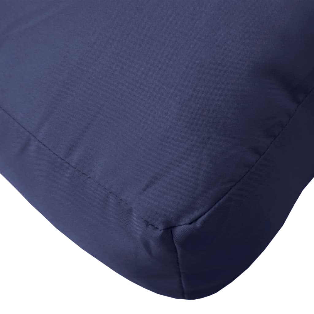 Palettenkissen Blau Weiß Gestreift 58x58x10 cm Oxford-Gewebe
