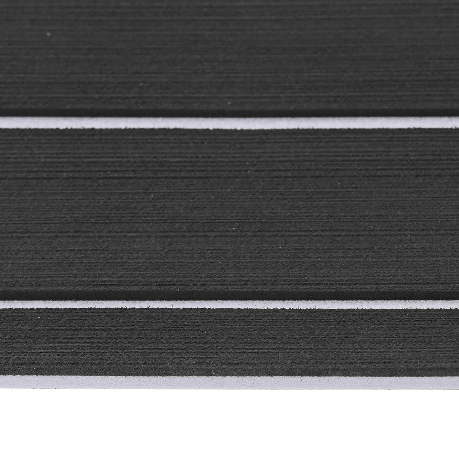 Bootsmatte Braun und Schwarz 240 x 90 cm EVA