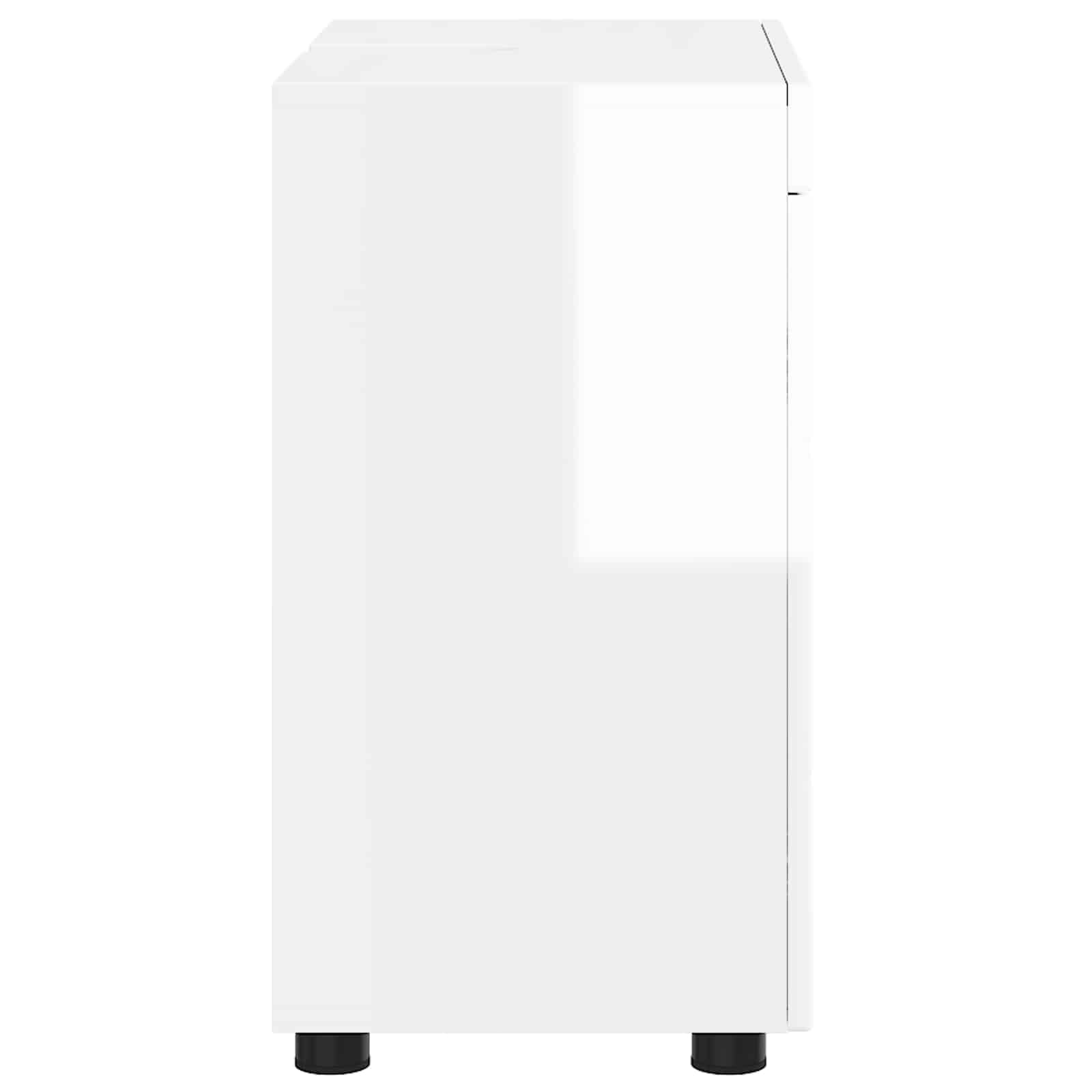 Badezimmermöbel-Set TULUM 2 pcs Weiß 60 x 34 x 63 cm