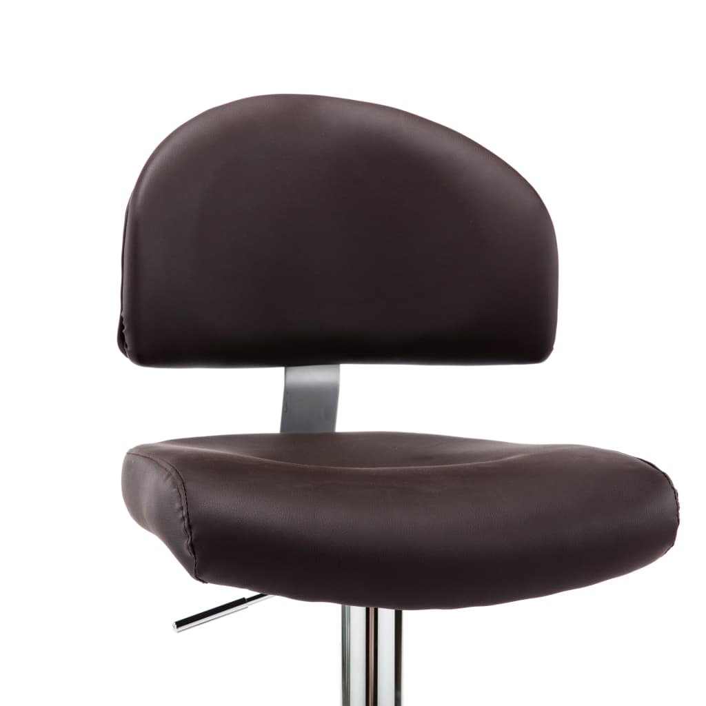 Barhocker Schwarz Kunstleder