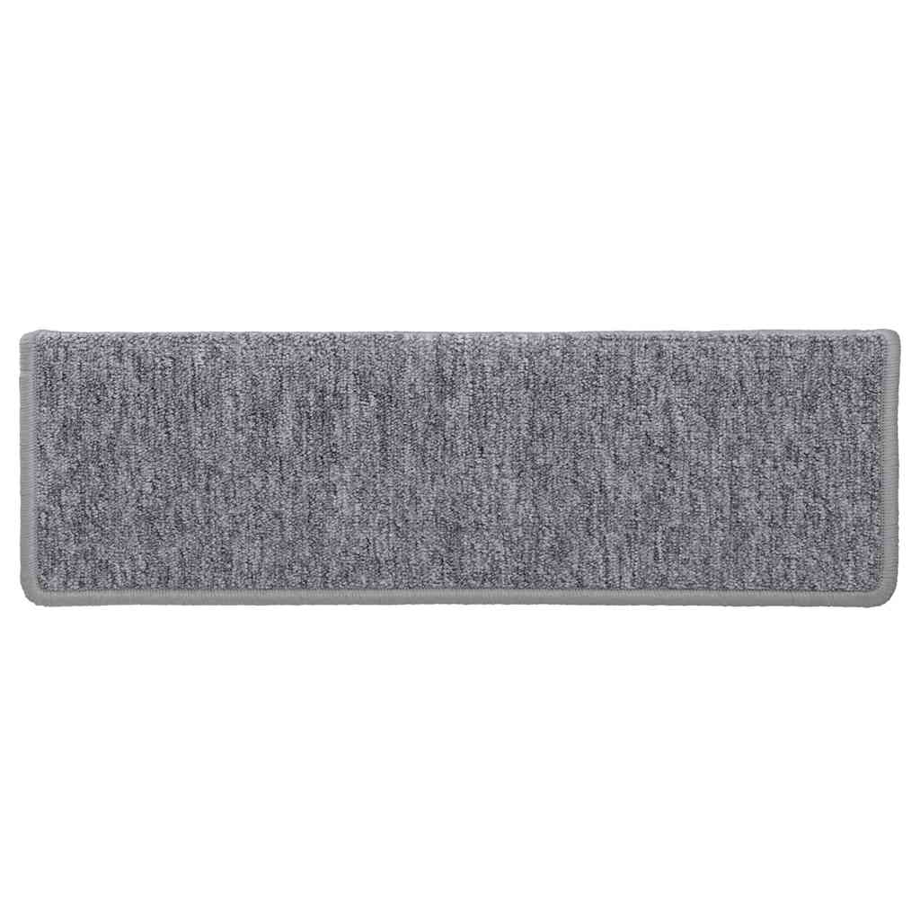 Stufenmatten 15 Stk. 65x21x4 cm Anthrazit Rechteckiger Rand