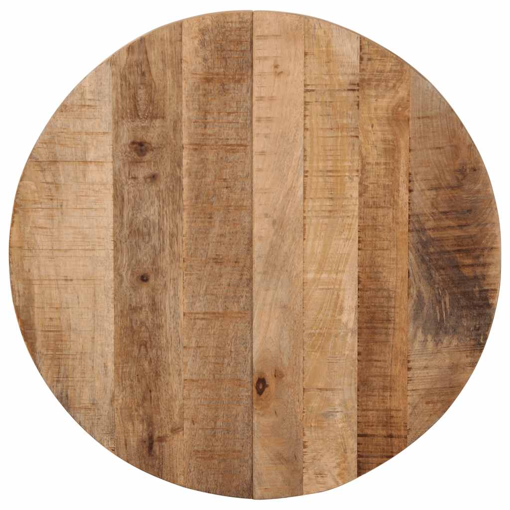 Bistrotisch 60x60x77 cm Raues Mangoholz