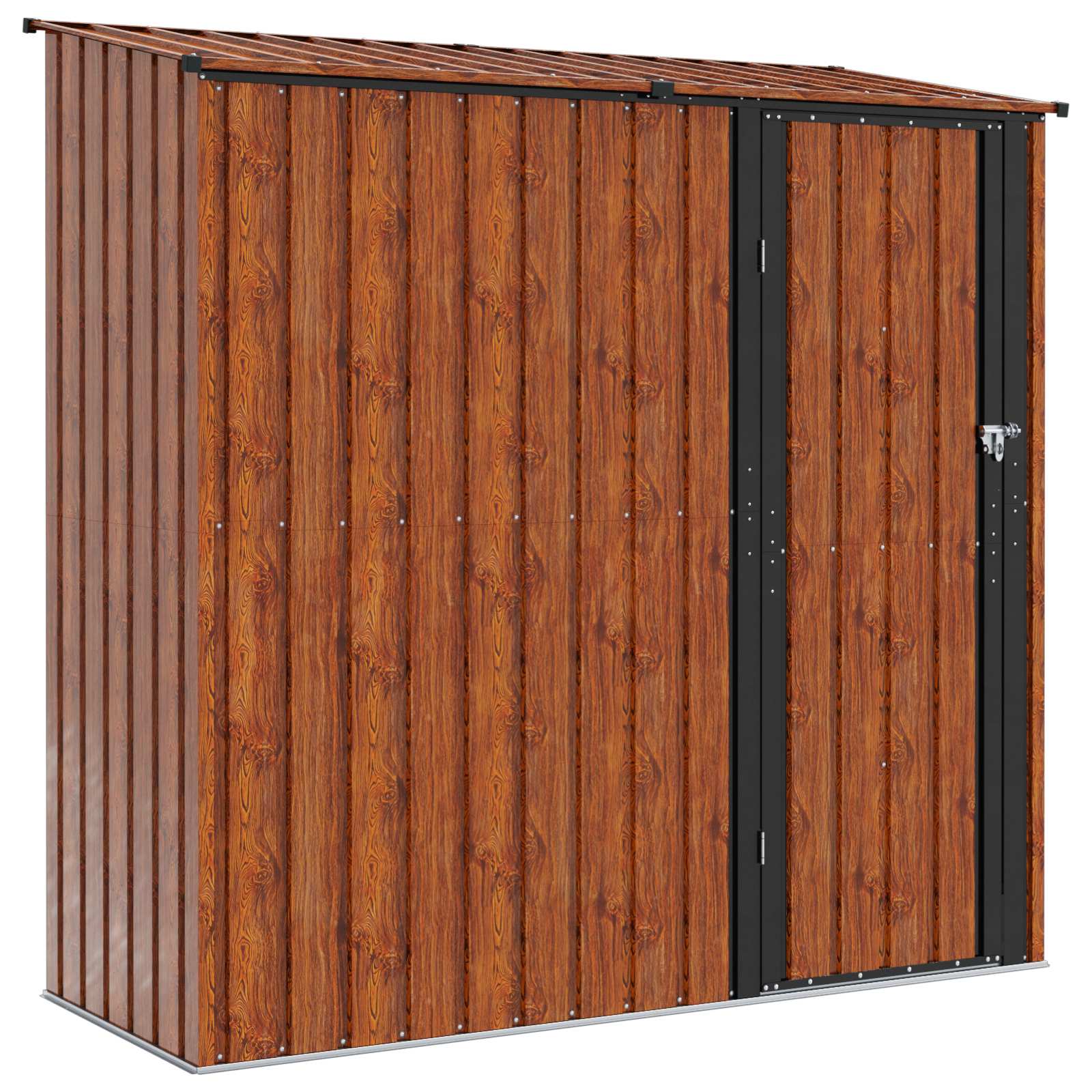 Gartenhütten Anthrazit 103 x 74 x 200 cm Metall