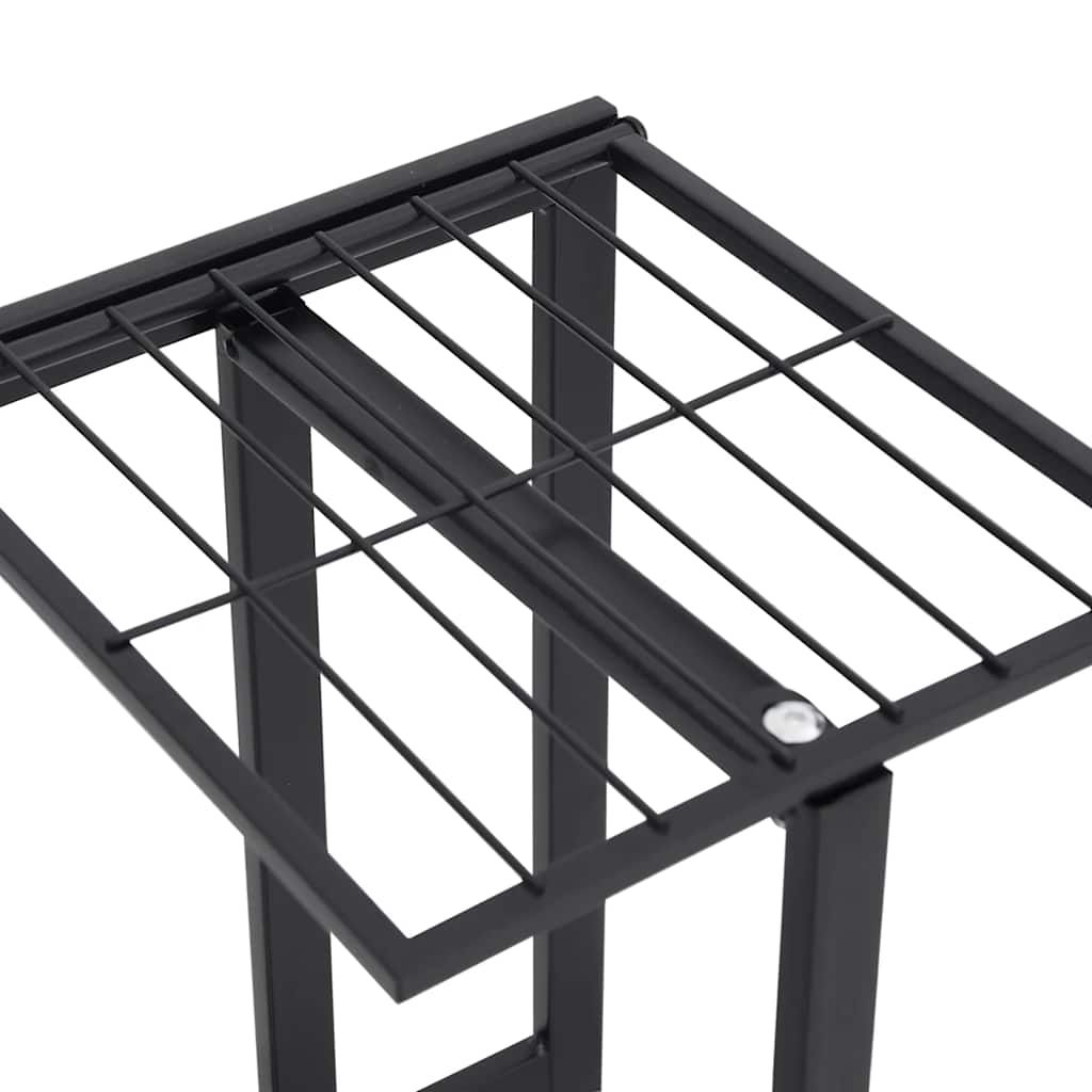 Blumenständer 5-Etagen 43x22x98 cm Weiß Metall