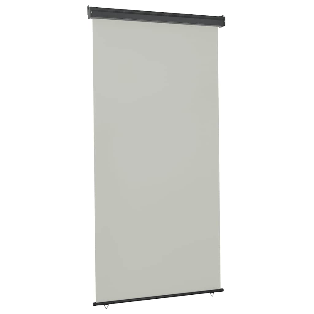 Balkon Seitenmarkise 60 x 250 cm 100% Polyester Eisen Stahl