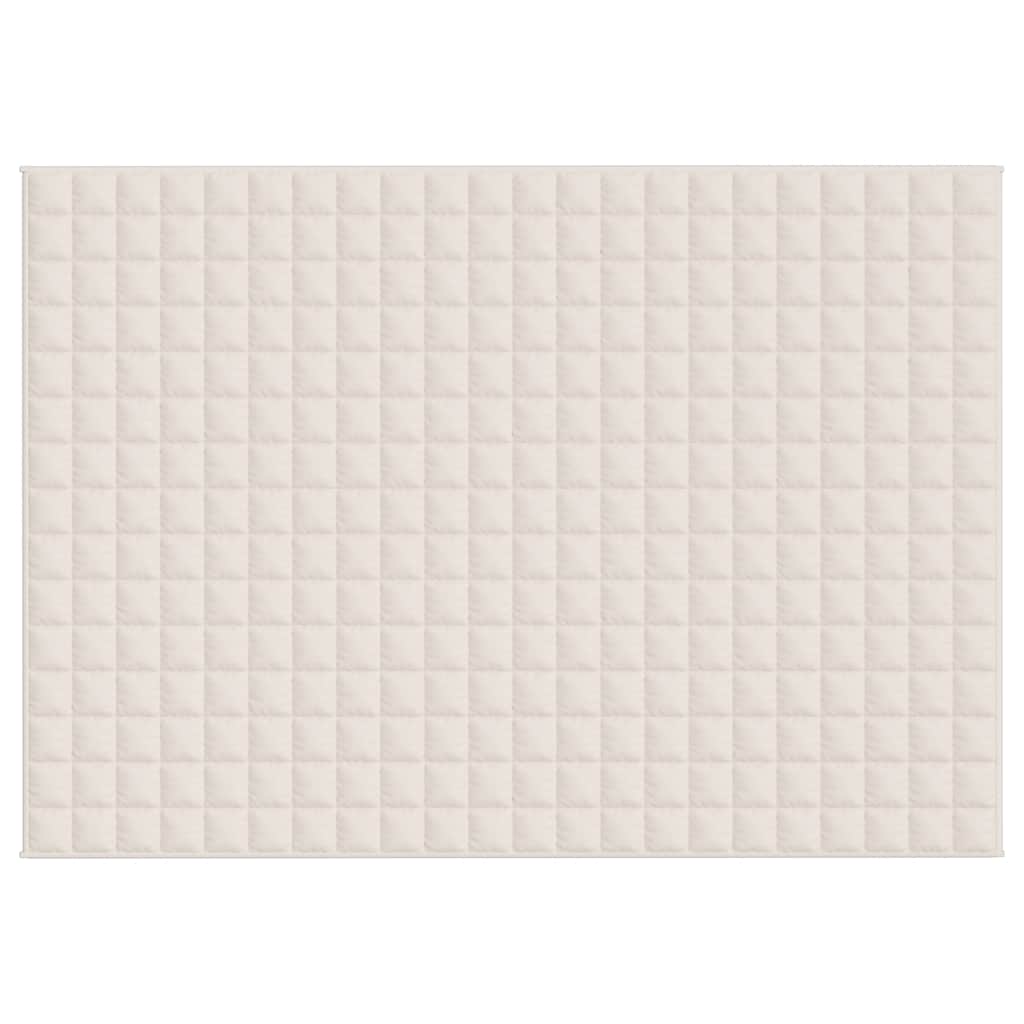Gewichtsdecke Grau 122x183 cm 5 kg Stoff