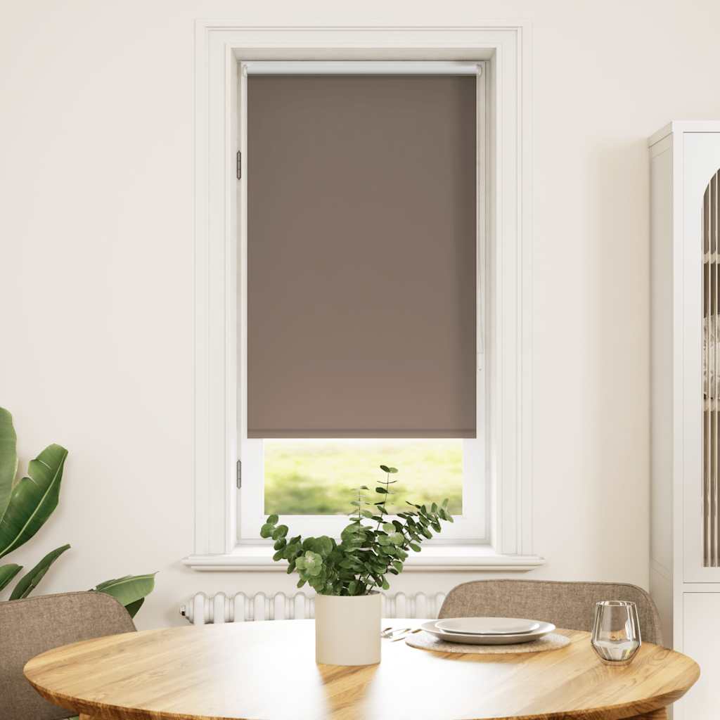 Verdunkelungsrollo 84,4 x 175 cm, Stoffbreite 80 cm, Weiß