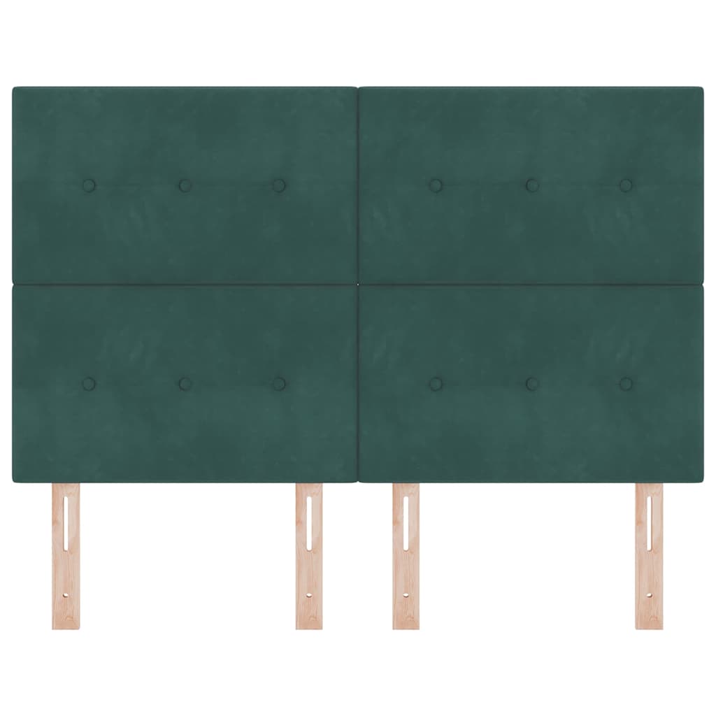 Kopfteil Hellgrau 80 cm Samt