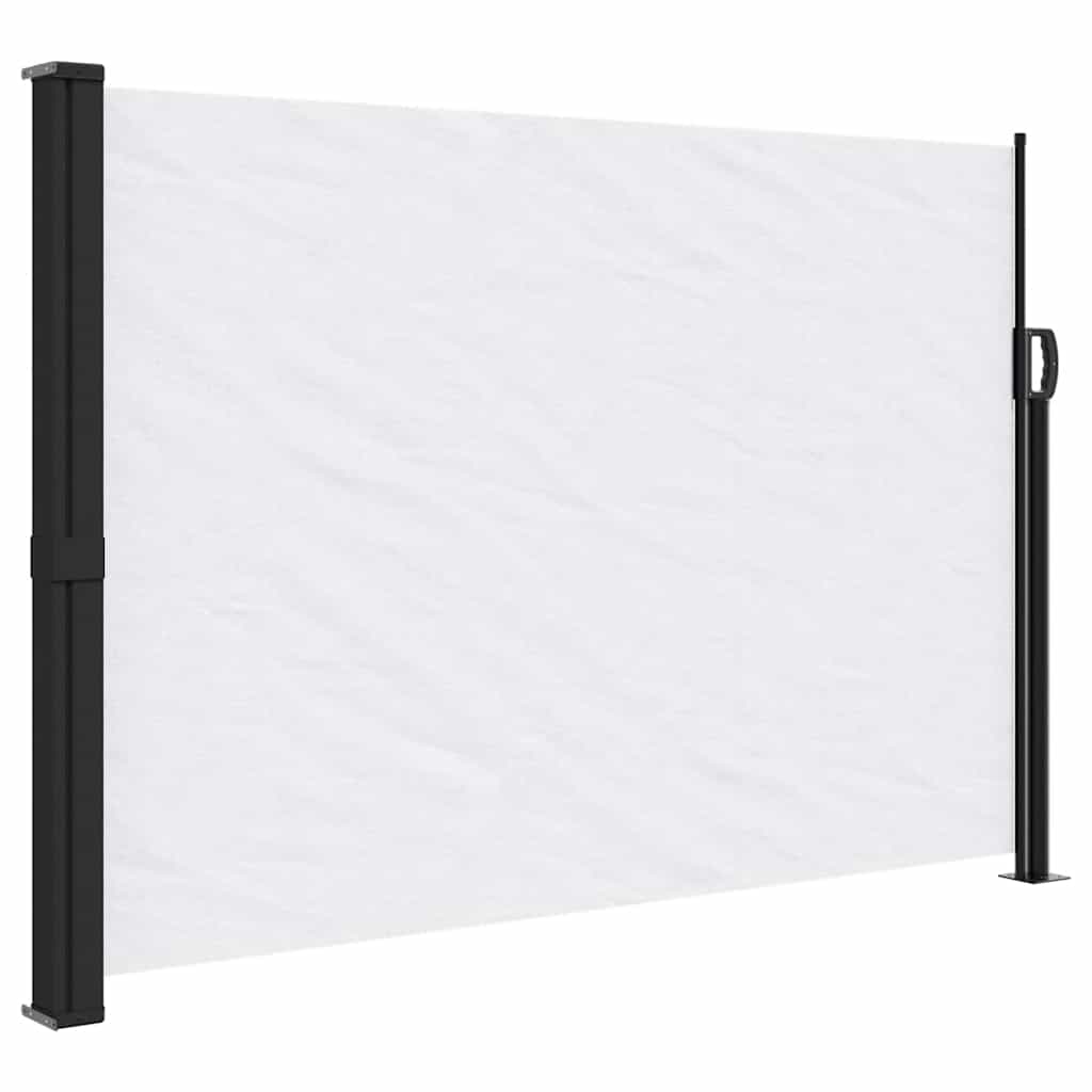 Seitenmarkise Ausziehbar Schwarz 100x300 cm