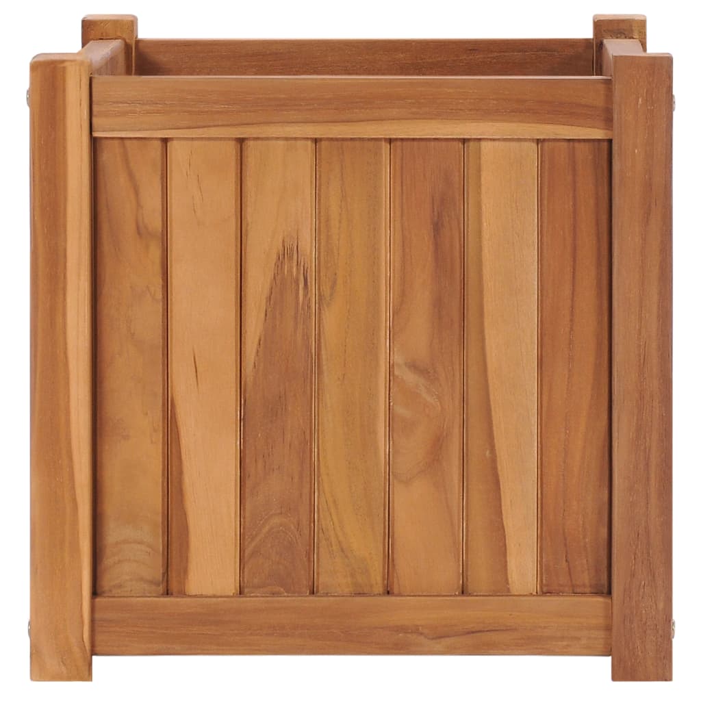 Hochbeet 150x30x25 cm Massivholz Teak