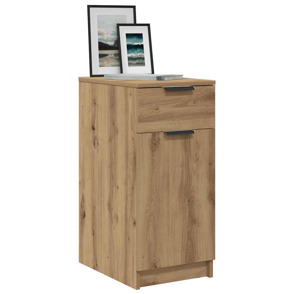 Büroschrank Weiß 33,5x50x75 cm Holzwerkstoff