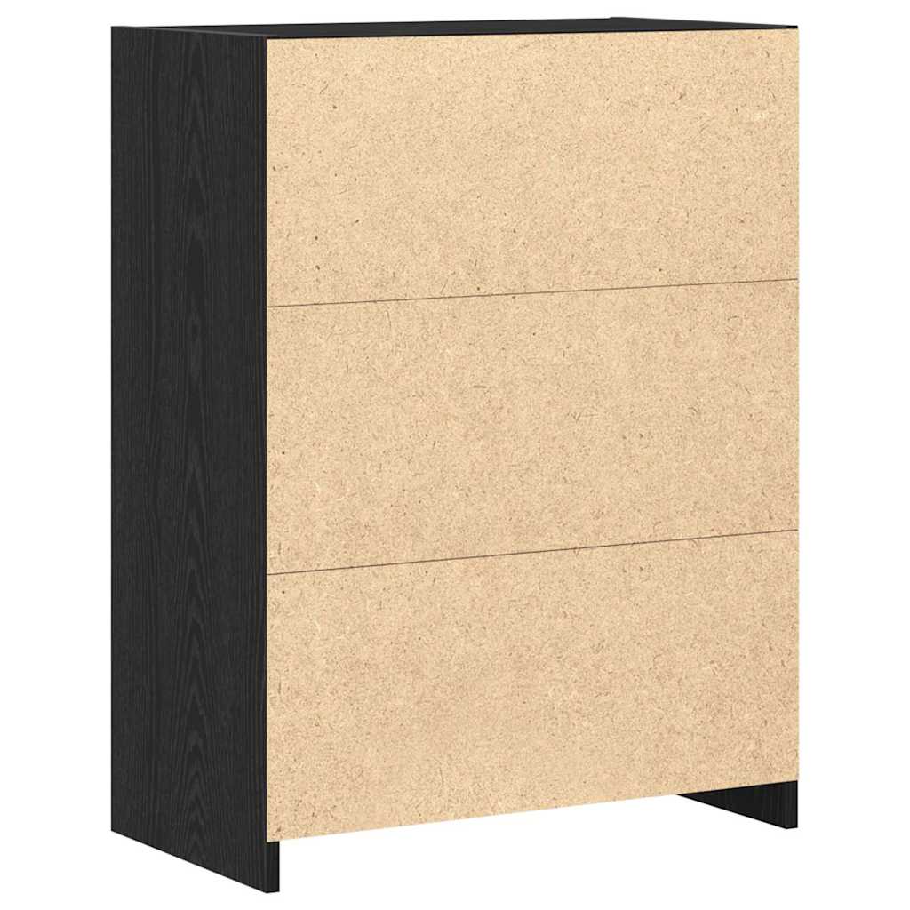 Badezimmerschrank Weiß 60x33x80 cm Holzwerkstoff