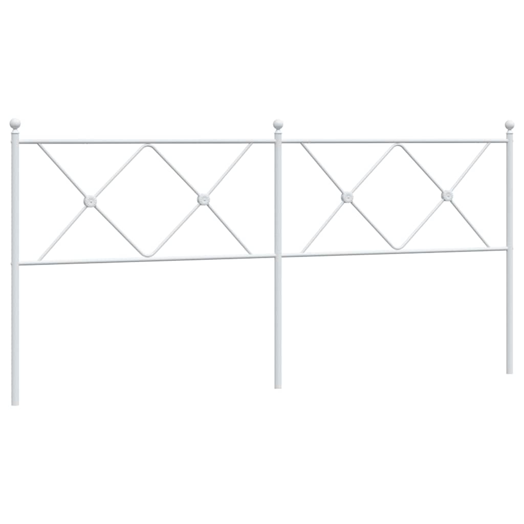 Ersatz-Kopfteil Metall Schwarz 75 cm