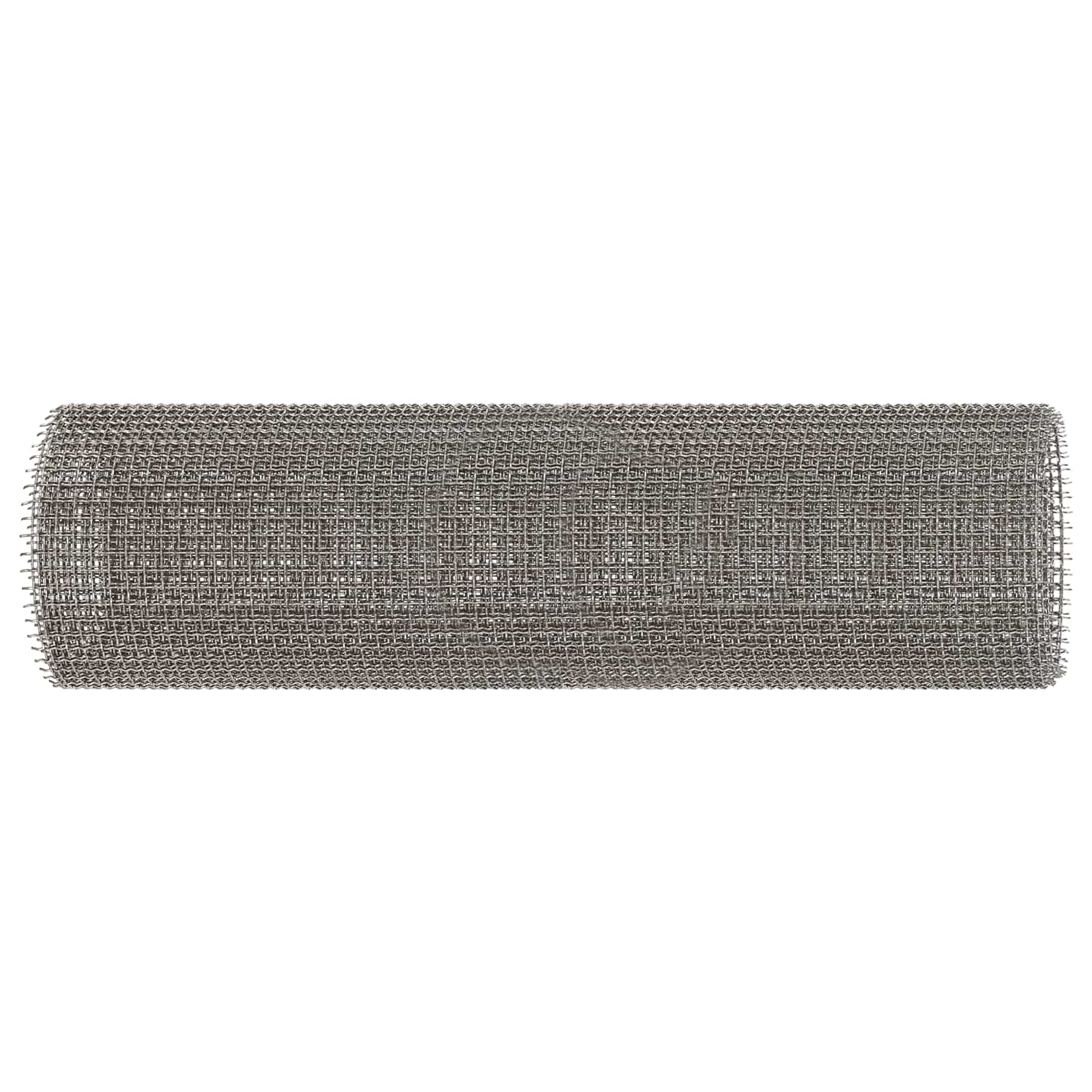 Mesh Bildschirm 20 x 500 cm 20 Mesh Edelstahl 201 Silber