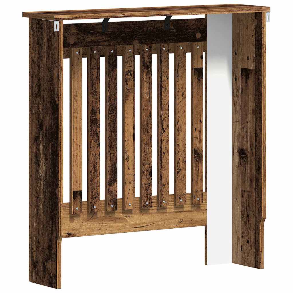 Holzwerkstoff Heizkörper-Abdeckung Heizkörperverkleidung 112 cm, weiß