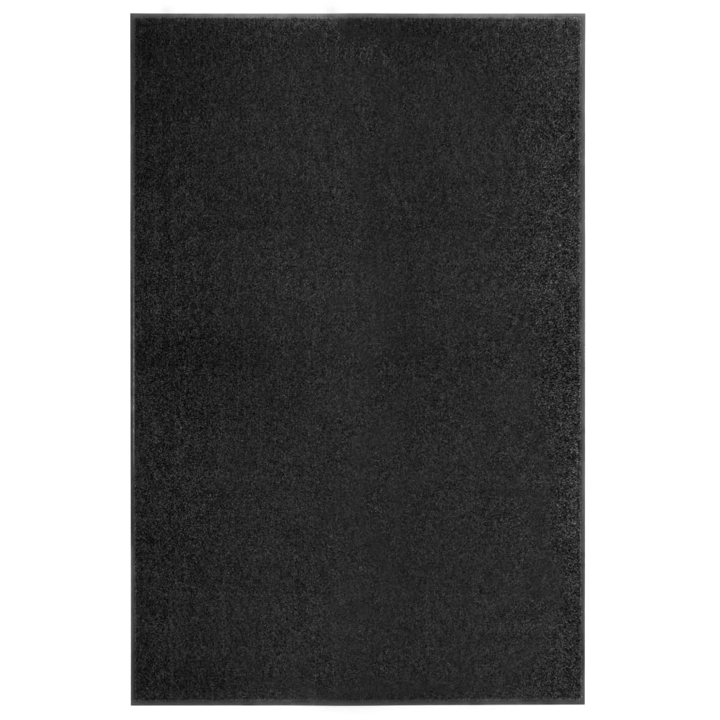Fußmatte Waschbar Anthrazit 120x180 cm