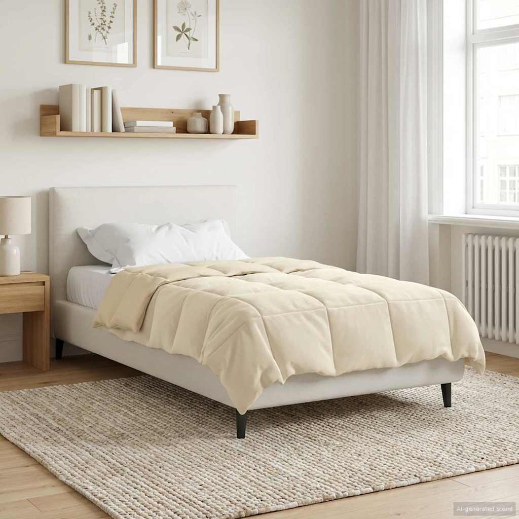 Sommerdecke Gesteppt Anthrazit 135 x 200 cm Mikrofaser